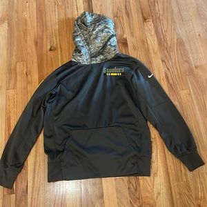 men’s medium steelers hoodie